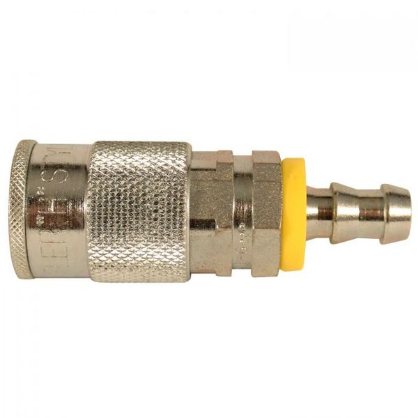 Milton Industries Hose Barb Coupler H-Style 3/8" MI1796-6